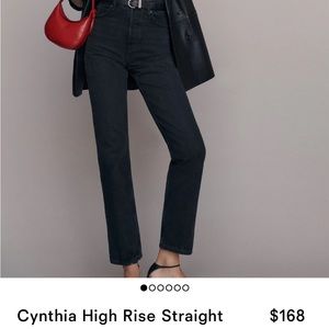 Reformation Cynthia High Rise Straight